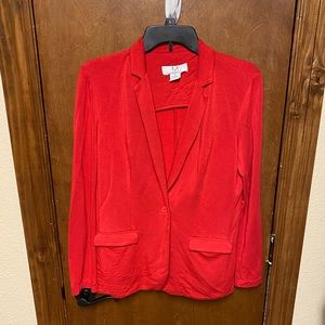 Red blazer